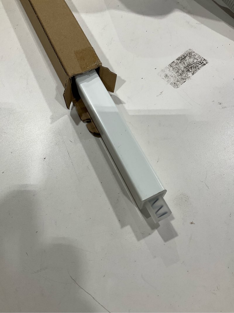 Condition photo showing Good Condition for iwiwe 24 inch towel bar replacement rod for ceramic holder - spring loaded adjustable square plastic towel rod for bathroom and kitchen porcelain holders (white reliable plastic)