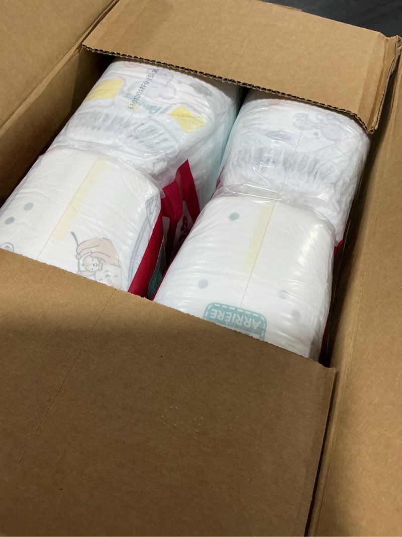 Condition photo showing Good Condition for pampers diapers - swaddlers 360° - size 4, 132 count, up to 100% leakproof comfy dry fit, designed for easy changes, pull on baby diaper (packaging may vary) size 4 132