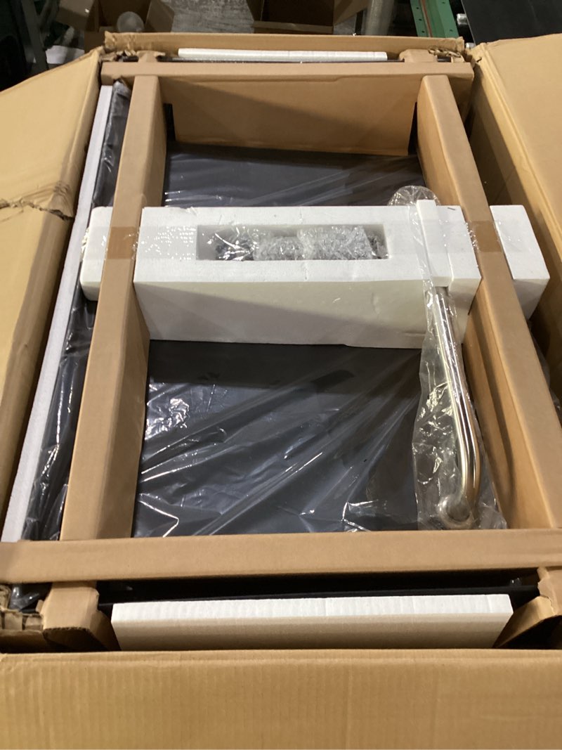 Condition photo showing New/Like New for 36 inch blackstone griddle grill cover with hinged hood, 2026 upgraded outdoor hard grill cover compatible with blackstone models 1554 1836 1825 1818 1565 1866 1984 1560 1863 2122 2177 36-inch