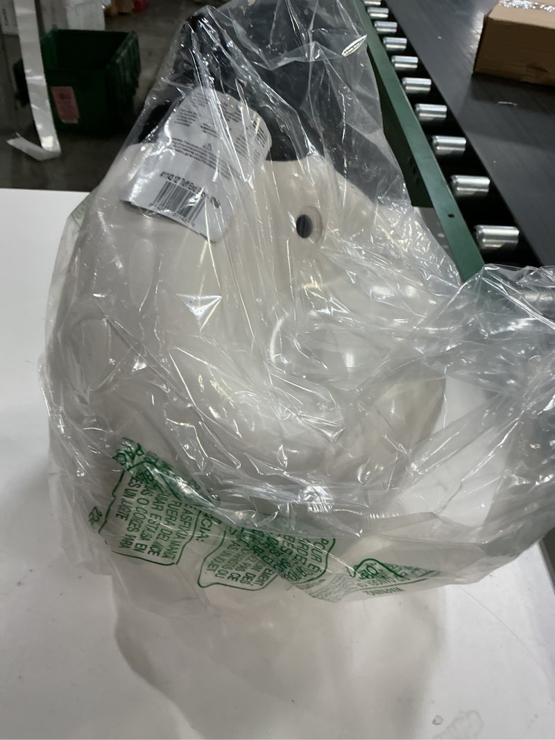 Condition photo showing As Is for Taylor Made Tuff End Buoy, White (12") – Flexible, Strong, Marine-Grade Vinyl Buoy for 25-40 Foot Boats – Easy-to-use, Trivalve™ Inflates with Standard Ball Pump – 2020108080 Color - White 12" Diameter