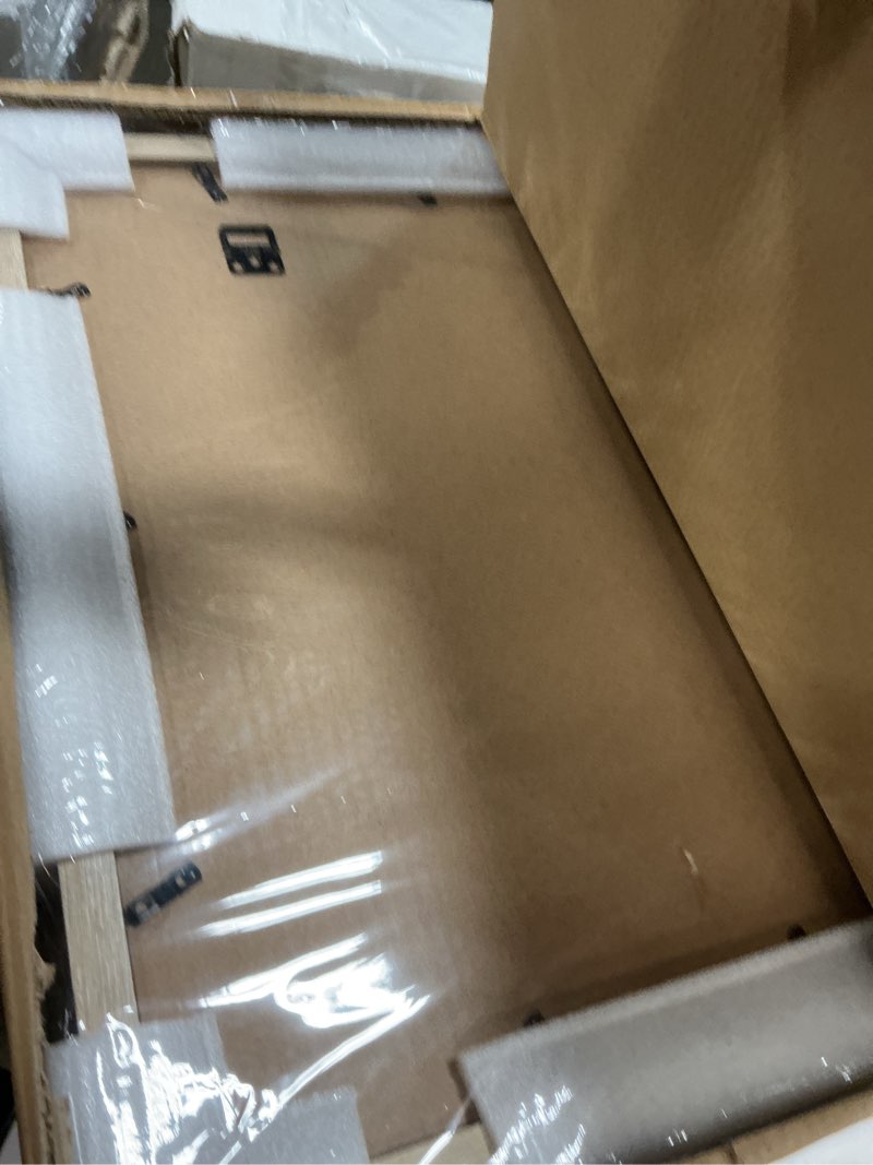 Condition photo showing Good Condition for 20x24 Picture Frame with Mat for 16x20 Set of 3, Natural Wood Grain 20x24 Frame for Wall Mounting (3 Pack, Natural) 20x24 - 3 pack Natural