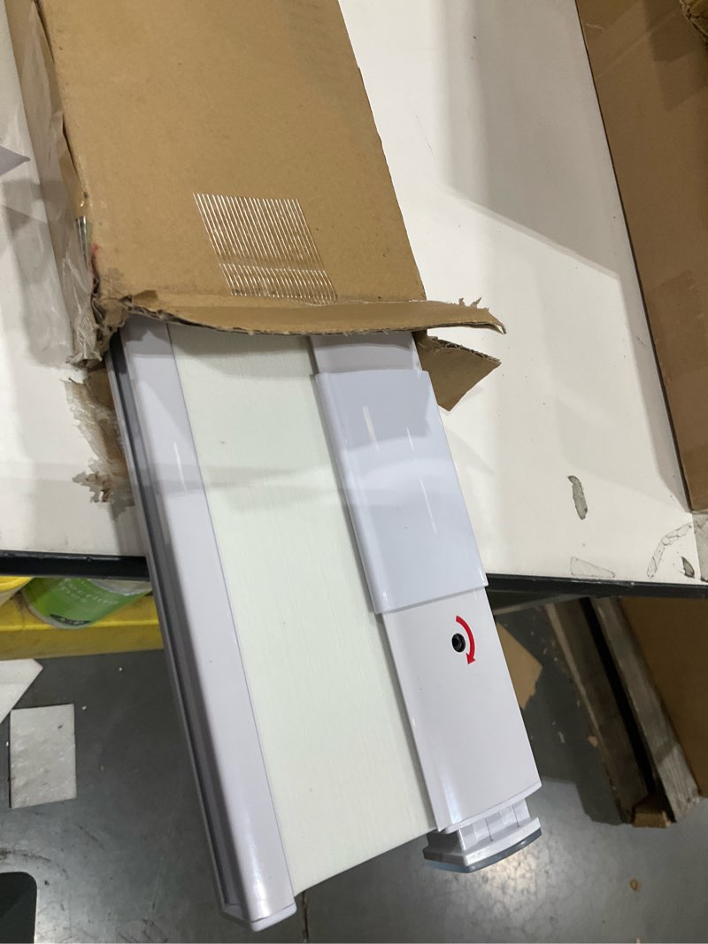 Condition photo showing item condition for No Drill Cellular Shades for Indoor Windows, Thermal Insulating & Noise Reducing Honeycomb Blinds, Cordless Free Stop Blinds Light Filtering, White, 21 1/2" W x 64" H 21 1/2"W x 64"H White(light Filtering)
