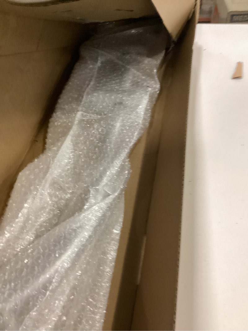 Condition photo showing As Is for MakeFit Drill-free Dual Shower Head with Handheld Combo Rainfall Shower Head Easy Reach 3-way Diverter Stainless Steel Slide Bar with Height Adjustable Holder Adjustable Rain Showerhead (Chrome)