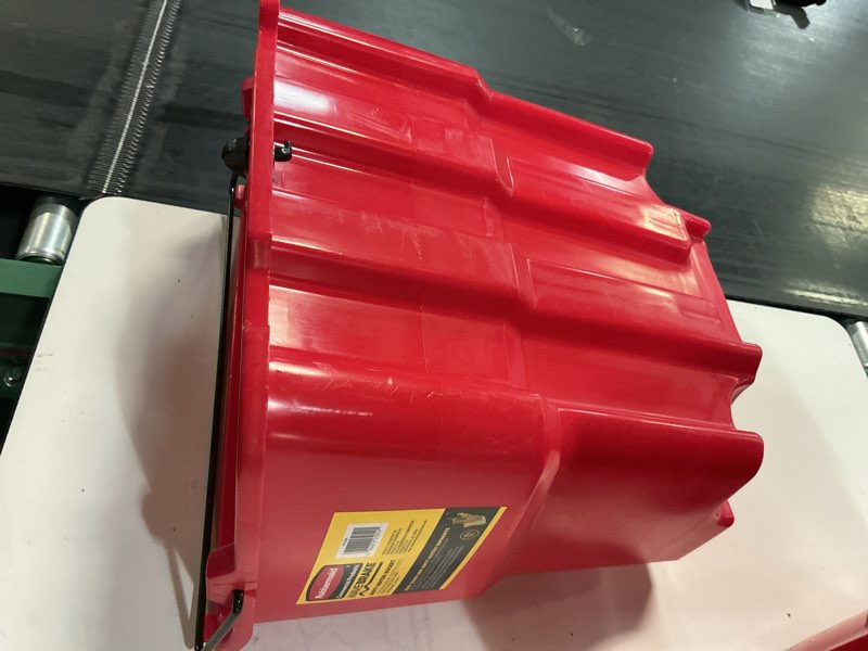 Condition photo showing New/Like New for wringer bucket red 18qt