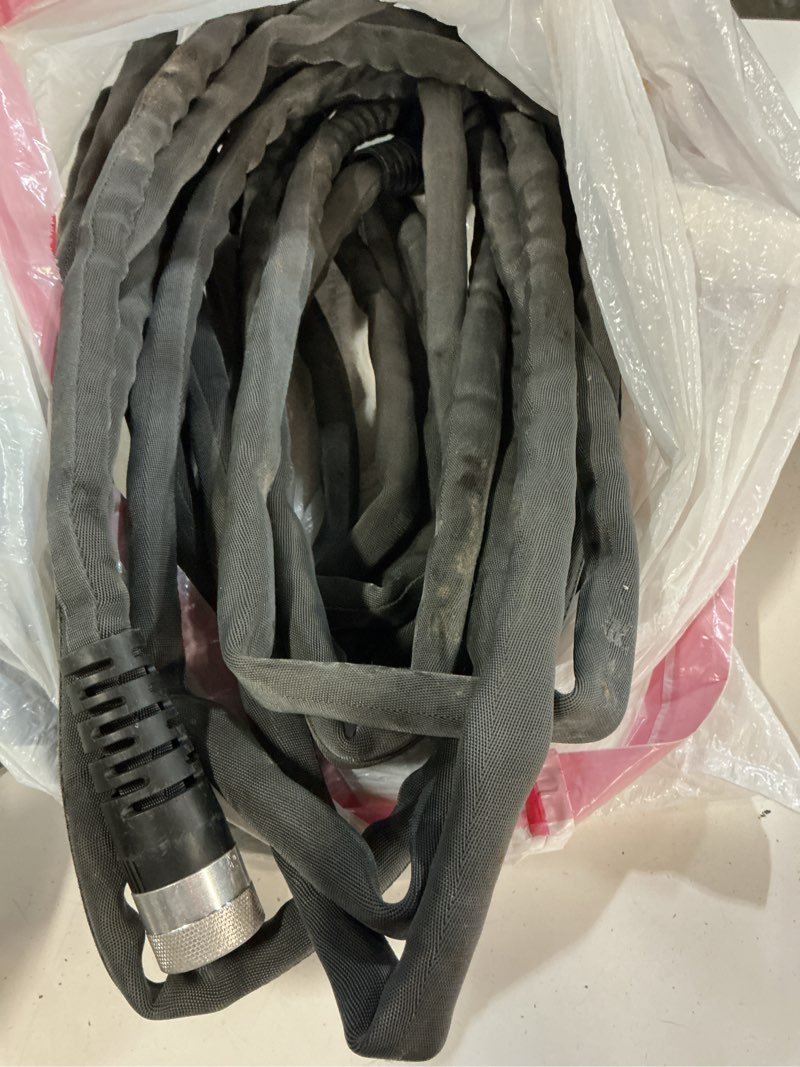 Condition photo showing As Is for teknor apex zero-g 5/8 in. d x 50 ft. l heavy duty commercial grade garden hose