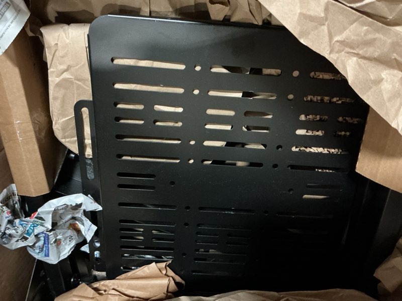 Condition photo showing As Is for vevor racing wheel stand, adjustable & foldable simulator stand for logitech g923 g920 g29 g27, thrustmaster t300rs tx f458 t500rs t3pa-pro(f1/gt) gaming cockpit,pedals simulator not included x-shaped pro