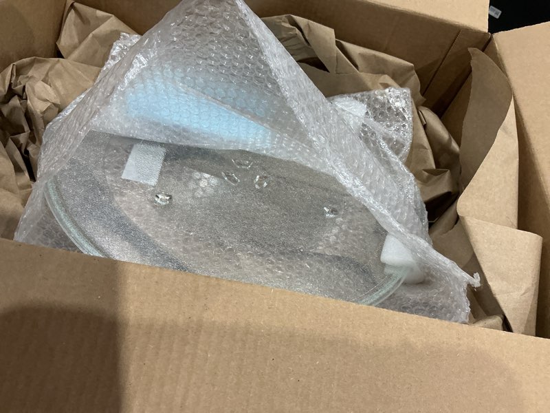 Condition photo showing Good Condition for similar to 12\" microwave replacement turntables, microwave glass plate compatible with replacement part of w11367904/ w10337247/ ap6892124/ w11335034/ wpw10337247 etc – dishwasher safe