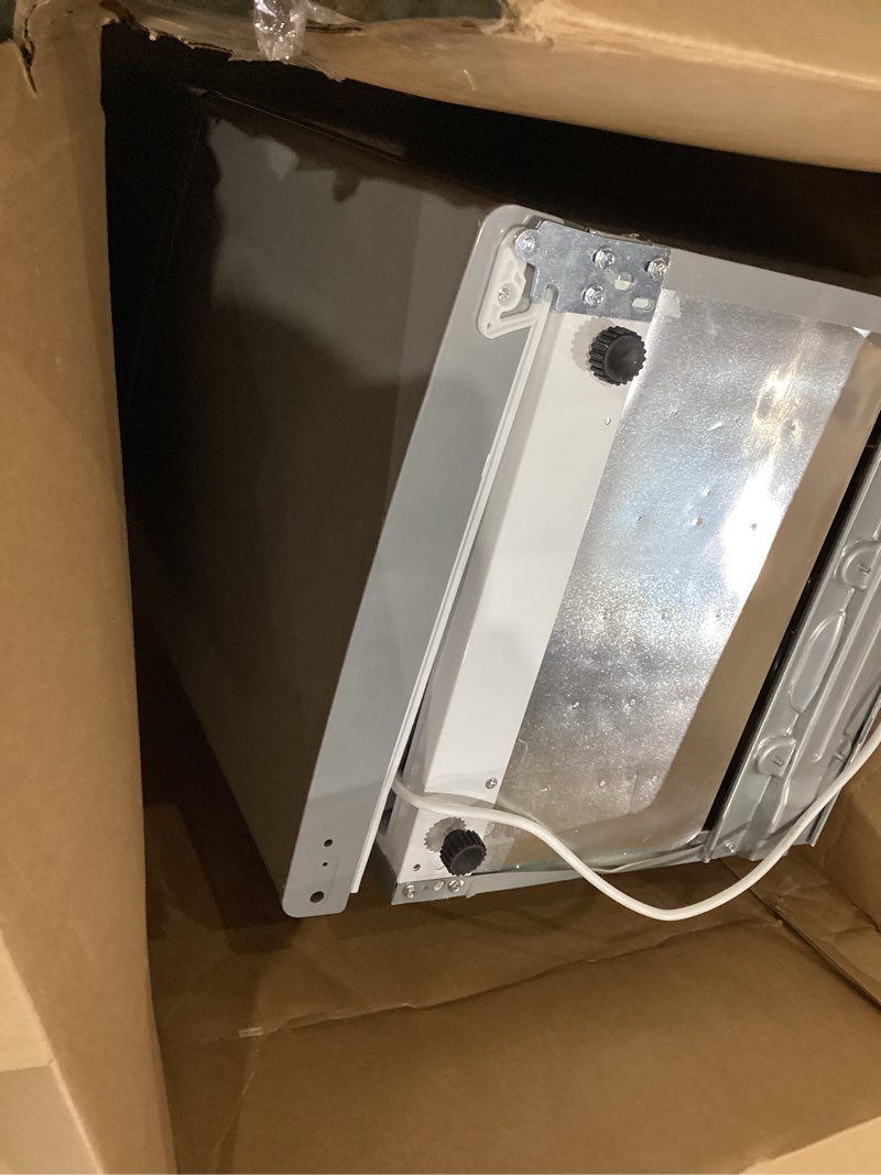 Condition photo showing As Is for similar ((((((mini fridge with freezer, 45l personal refrigerator only for one person use, silver tiny small size refrigerator with 7 level adjustable temperature and double door