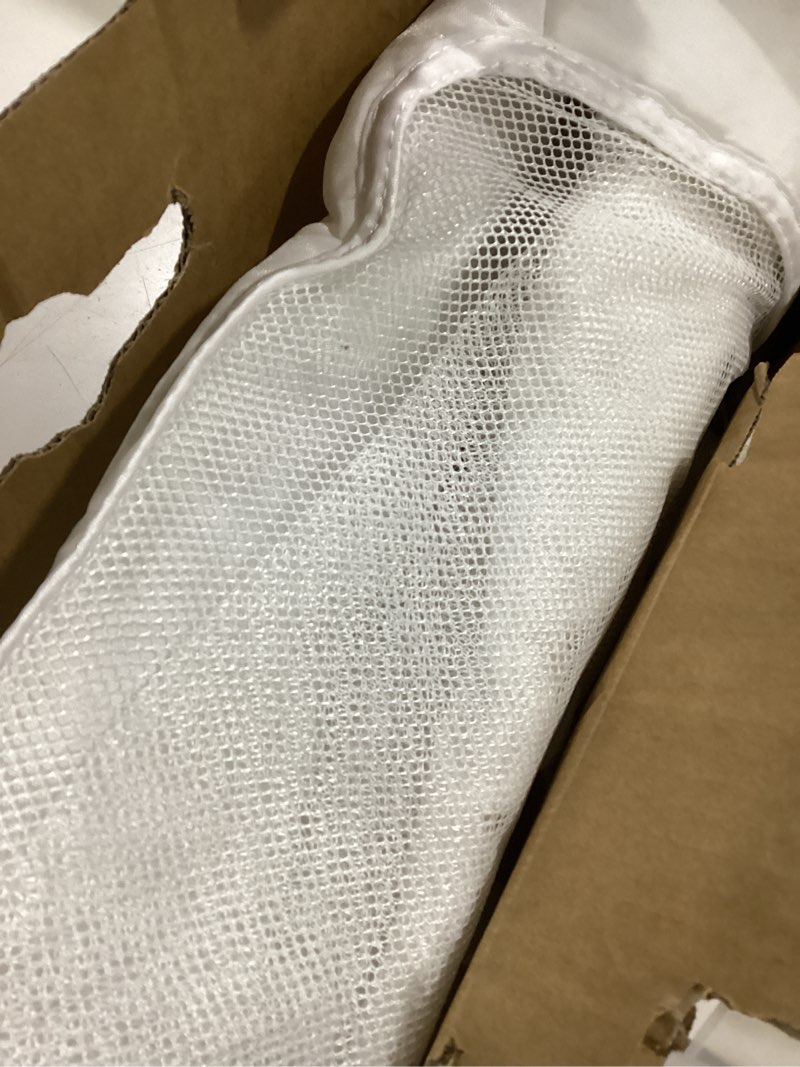 Condition photo showing New/Like New for comfybumpy 1-pack bed rail for toddlers 35.5" l x 19.5" h | toddler bed rails for twin, full & toddler mattress size | swing down rail guard | mattress side rail for kids | white white 35.5”l x 19.5”h | 1-pack