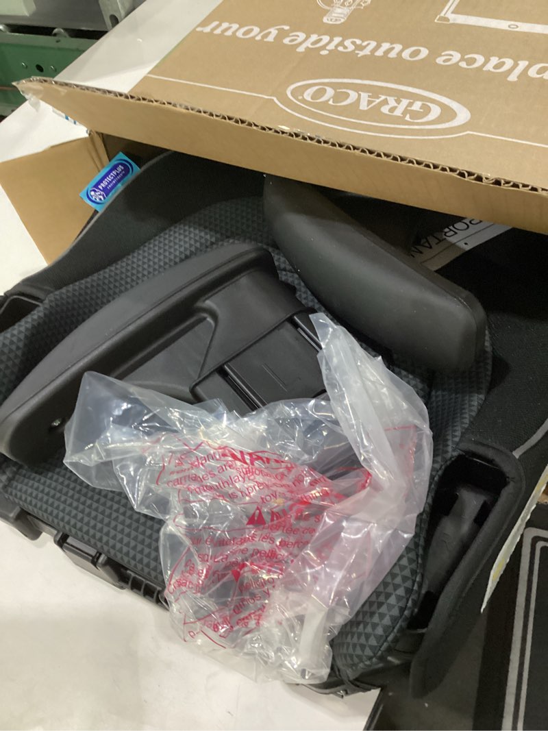Condition photo showing Good Condition for graco® turbobooster® lx backless booster with affix latch | backless booster seat for big kids transitioning to vehicle seat belt (rio)