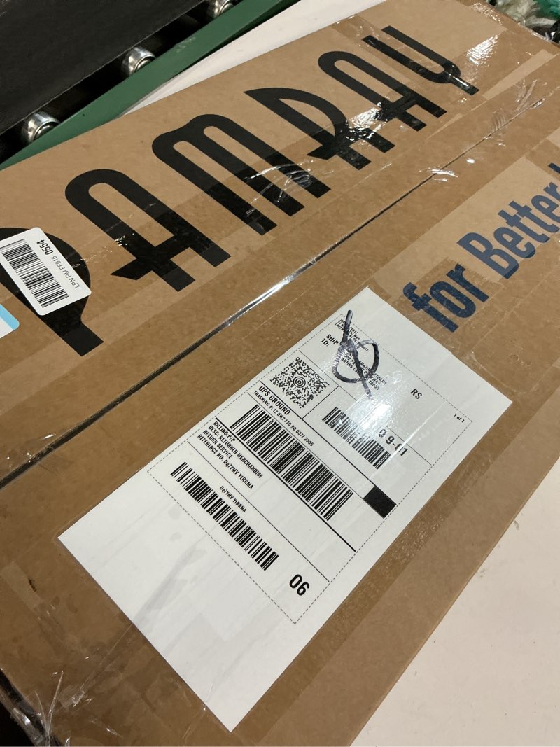 Condition photo showing Good Condition for pamray 32 inch computer desk with 4 drawers small office desk for home bedroom study writing simple modern computer table white white 32 inch