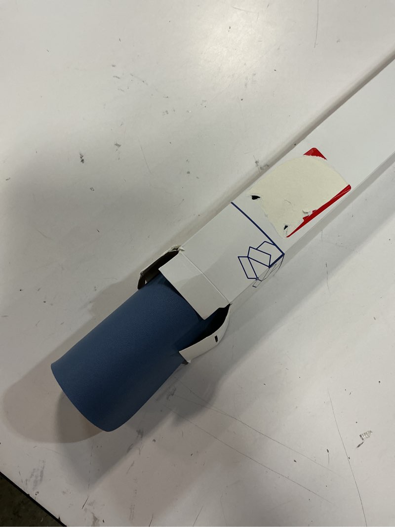 Condition photo showing New/Like New for ysagi leather desk protector, office mat, large mouse mat, non-slip pu leather blotter, laptop desk pad, waterproof writing pad for office and home (blue, 47.2" x 23.6") blue 47.2" x 23.6"