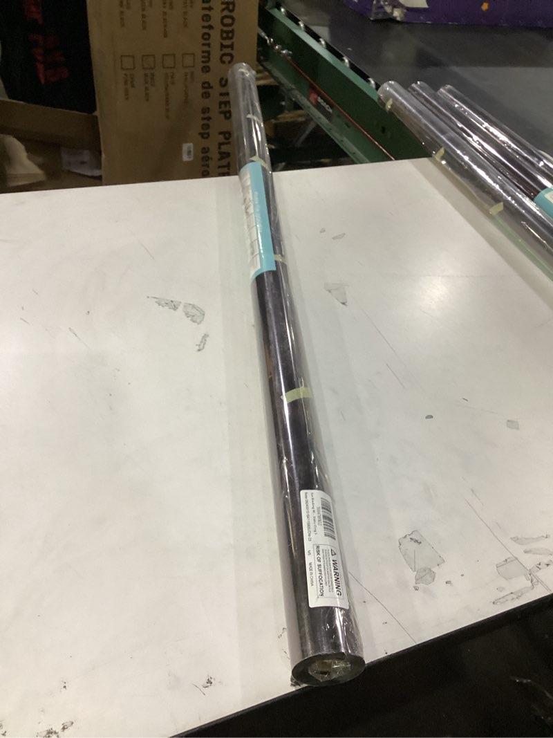 Condition photo showing New/Like New for Coavas One Way Privacy Window Film Reflective Window Tint for Home,Static Cling Mirror Heat Blocking Covering See Out Not in,Anti-Uv House Daytime Privacy,Black-Silver,45.2x314.9 in 45.2 x 314.9 Inch Black