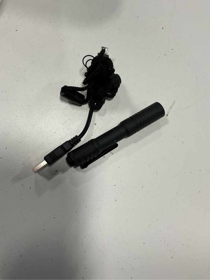 Condition photo showing Good Condition for streamlight 66604 microstream usb 250-lumen 1150-candela edc ultra-compact led flashlight with rechargeable battery, easy-open box, black easy-open box usb rechargeable (pack of 1) black