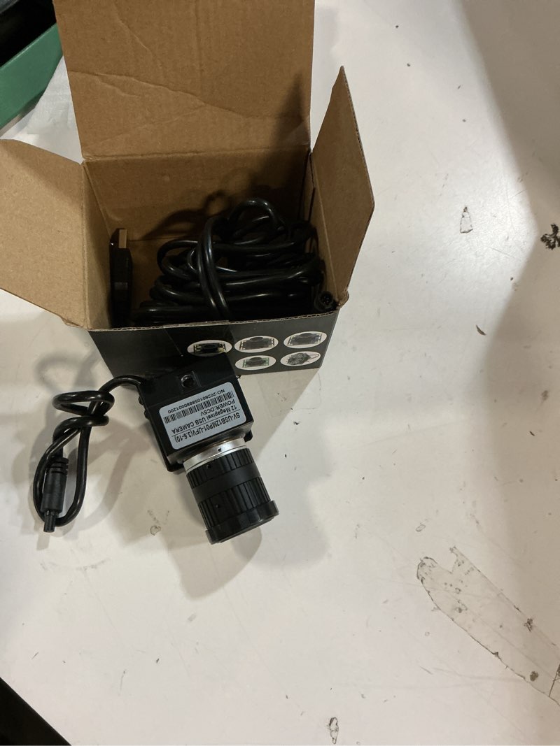 Condition photo showing Good Condition for svpro usb camera 1080p 120fps high speed camera for golf swing simulator,12mp 4k webcam with 3x manual zoom lens usb plug and play for computer laptop compatible with windows linux macos android