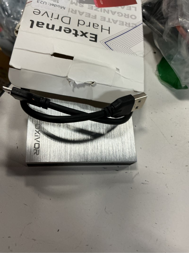 Condition photo showing Good Condition for portable external hard drive storage expansion mobile hdd usb 3.0 for pc, mac, desktop, laptop, ps4, ps5, xbox one x/s, xbox 360, xbox series x/s, office & game (white, 500gb) 500 gb white