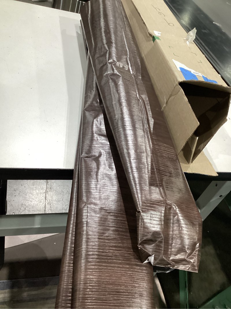 Condition photo showing Good Condition for arthome 33" x120" peel and stick wood contact paper self-adhesive brown walnut wallpaper,decorative vinyl film for countertop,cabinets,shelf,drawer liner,easy to clean removable wall covering walnut wood 33" x 120"