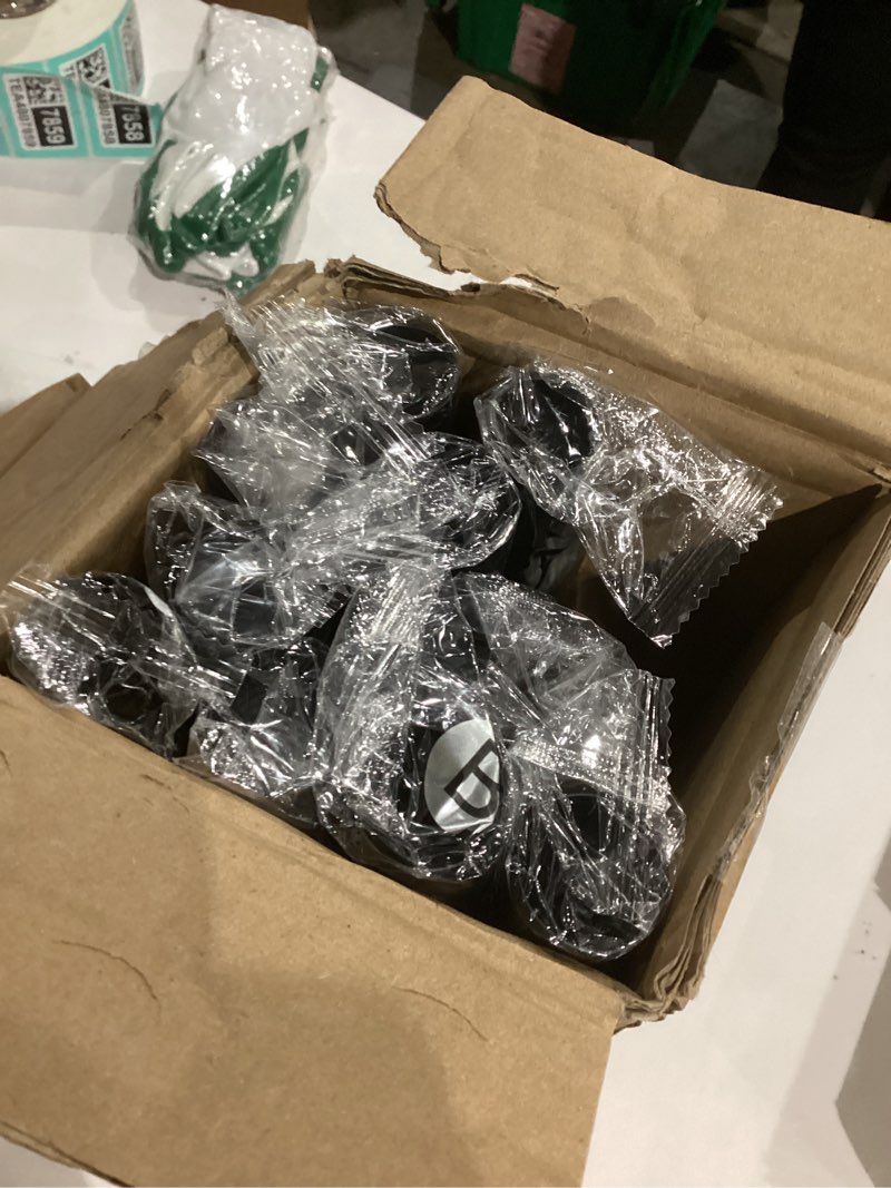 2 pack curtain rods for windows 48 to 84 inch, black modern 1 inch window treatment rods with black 