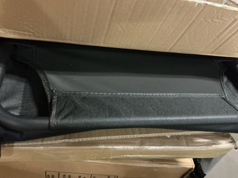 Condition photo showing Good Condition for croblissful fodlable bbl chair with hole, adjustable 5-position lawn chair for bbl chaise lounge after surgery recovery bed for patio garden poolside outdoor yard beach(black)