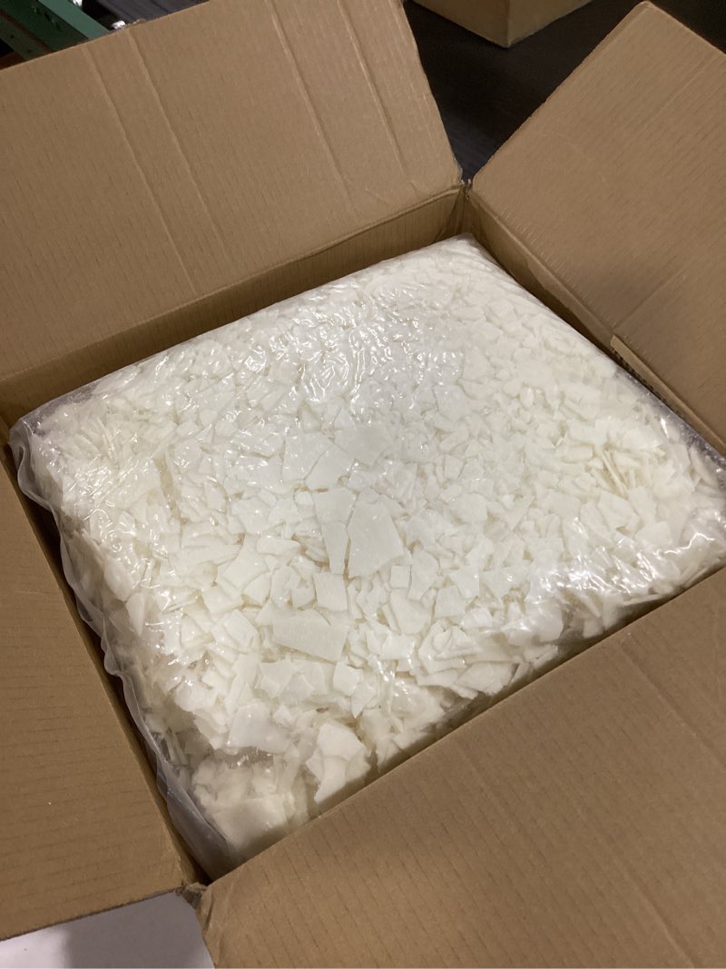 Condition photo showing New/Like New for Natural Soy Wax for Candle Making 20 lb Bag, Soy Wax Flakes,DIY Candle 20LB-Ivory