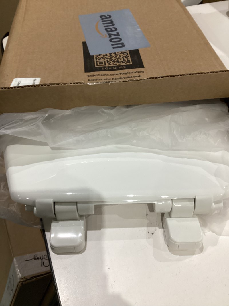Condition photo showing New/Like New for Little2Big Toilet Seat with Built-In Potty Training Seat, Slow Close, Durable Plastic, Made in USA, ROUND, White