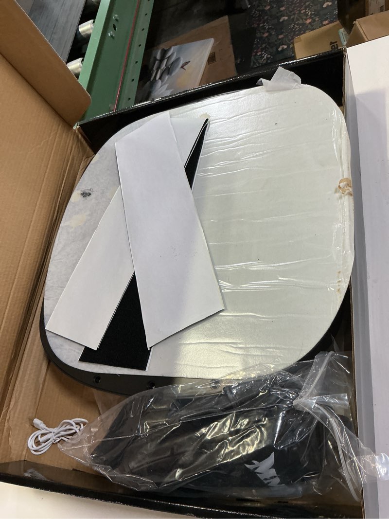 Condition photo showing As Is for BOLUPO Smart Music Boxing Machine for Adults and Kids, Wall-Mounted Interactive Trainer with LED Display, 9 Modes & 9 Speeds, Perfect for Home Stress Relief,Fitness Gifts for Teen Boys black