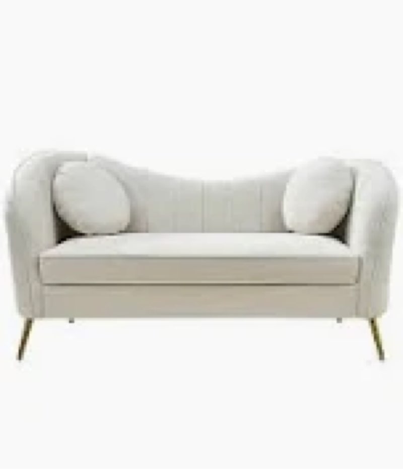 o back sofa beige