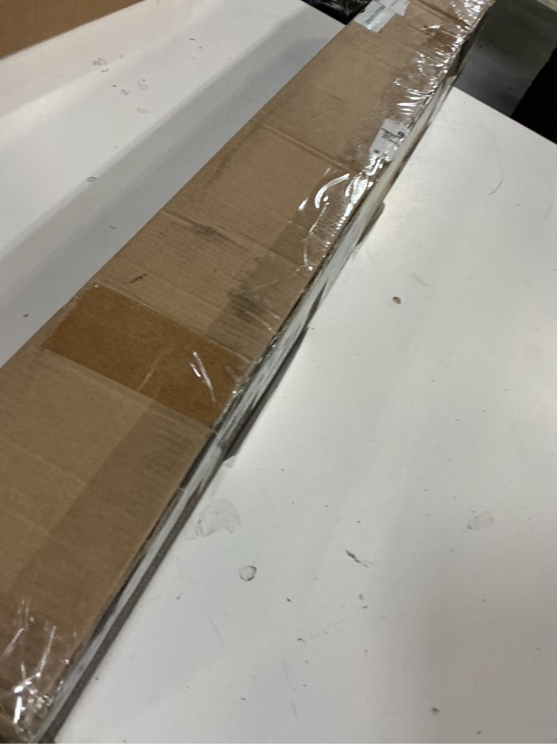 Condition photo showing Good Condition for gold shower drain, 304 stainless steel linear shower drain 28 inch with removable capsule pattern grate - adjustable rectangular brushed shower floor drain with hair strainer, linear drains brushed gold 28 inch
