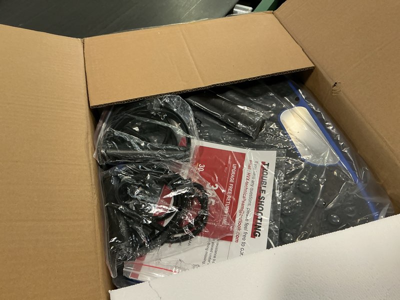 Condition photo showing Good Condition for Vibration Plate Exercise Machine, Vibrating Fitness Platform for Lymphatic Drainage, Full Body Shaker Workout Equipment, Bluetooth Power Shaping Vibrate Plate, Board Sport for Home Exercise Gym, Blue