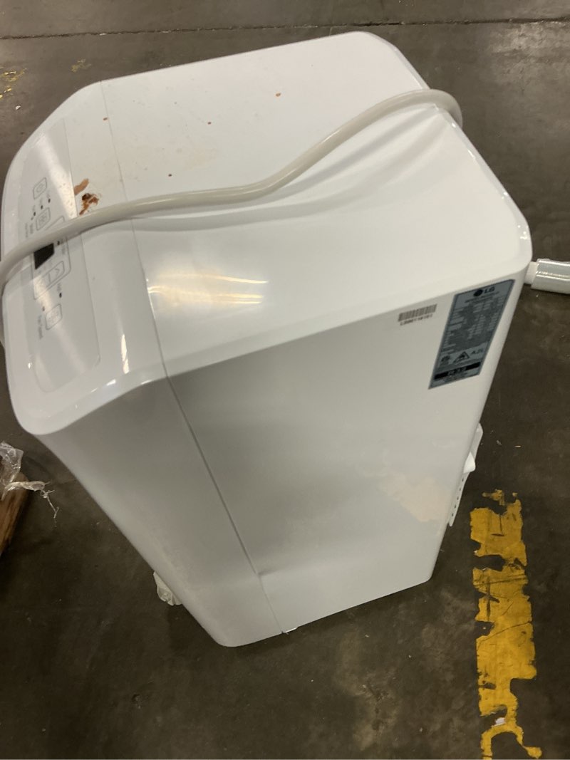 Condition photo showing As Is for  lg 6,000 btu (sacc) / 8,765 btu (ashrae) portable air conditioner | cools up to 250 sq. ft.