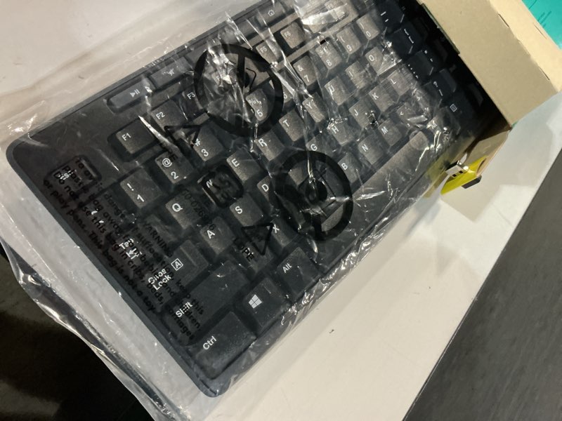 Condition photo showing Good Condition for logitech mk270 wireless keyboard and mouse combo for windows, 2.4 ghz wireless, compact mouse, 8 multimedia and shortcut keys, 2-year battery life, for pc, laptop - black black 1 pack combo