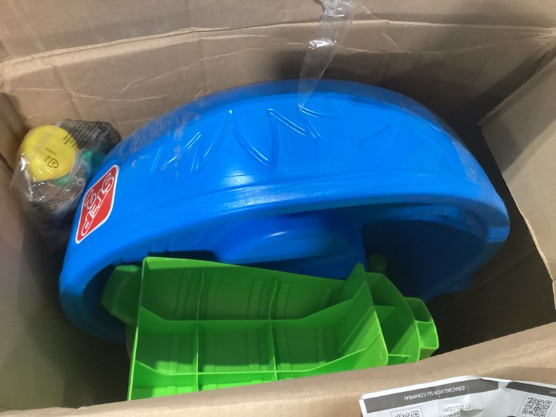 Condition photo showing As Is for Step2 Rain Showers Splash Pond Water Table, Kids Water and Sand Activity Sensory Playset, Summer Outdoor Toys, 13 Piece Water Toy Accessories, For Toddlers 1.5+ Years Old, Blue & Green