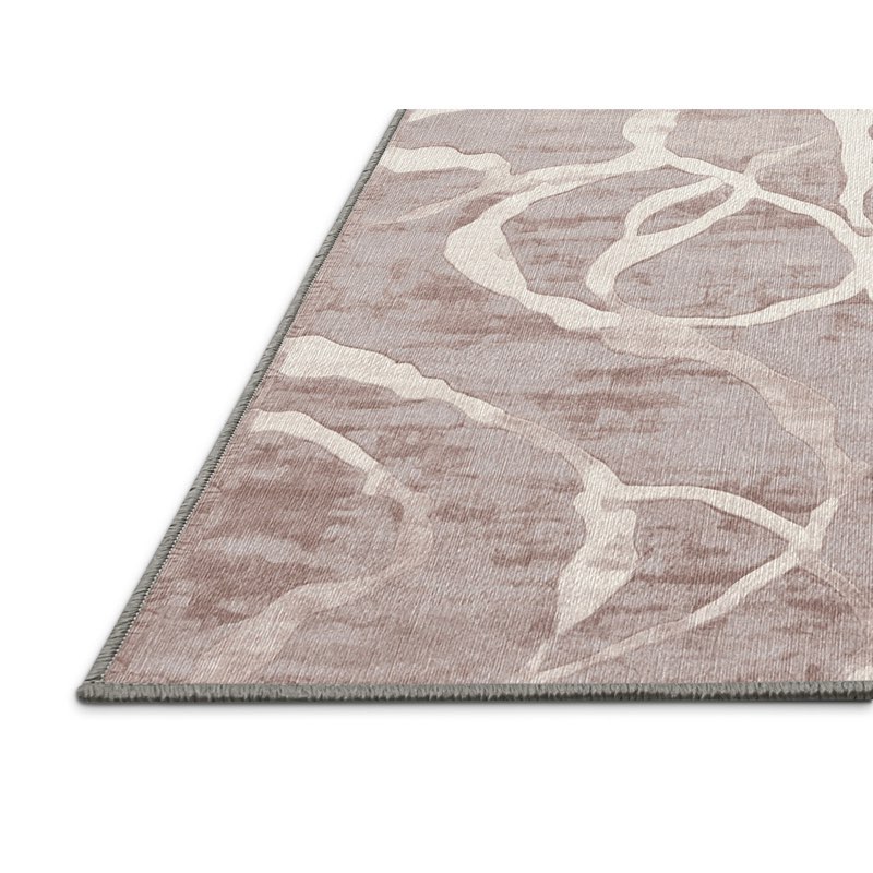 Machine Washable Gray Area Rug