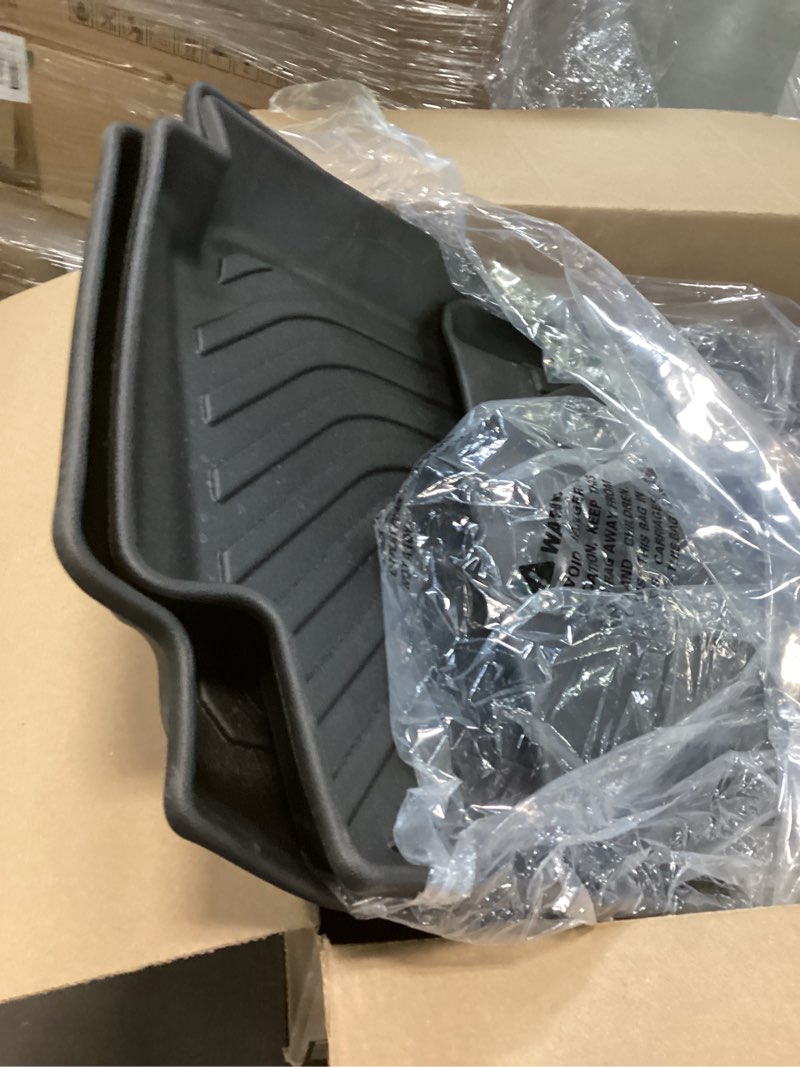 Condition photo showing Good Condition for ANBINGO® Floor Mats for 2014-2022 Chevrolet Trax / 2013-2022 Buick Encore (Not GX) Waterproof Car Mats All Weather Guard TPE Automotive Floor Liners Front& Rear Row Full Set Black 3)For Chevrolet Trax / 2014-2022 / Floor Mats