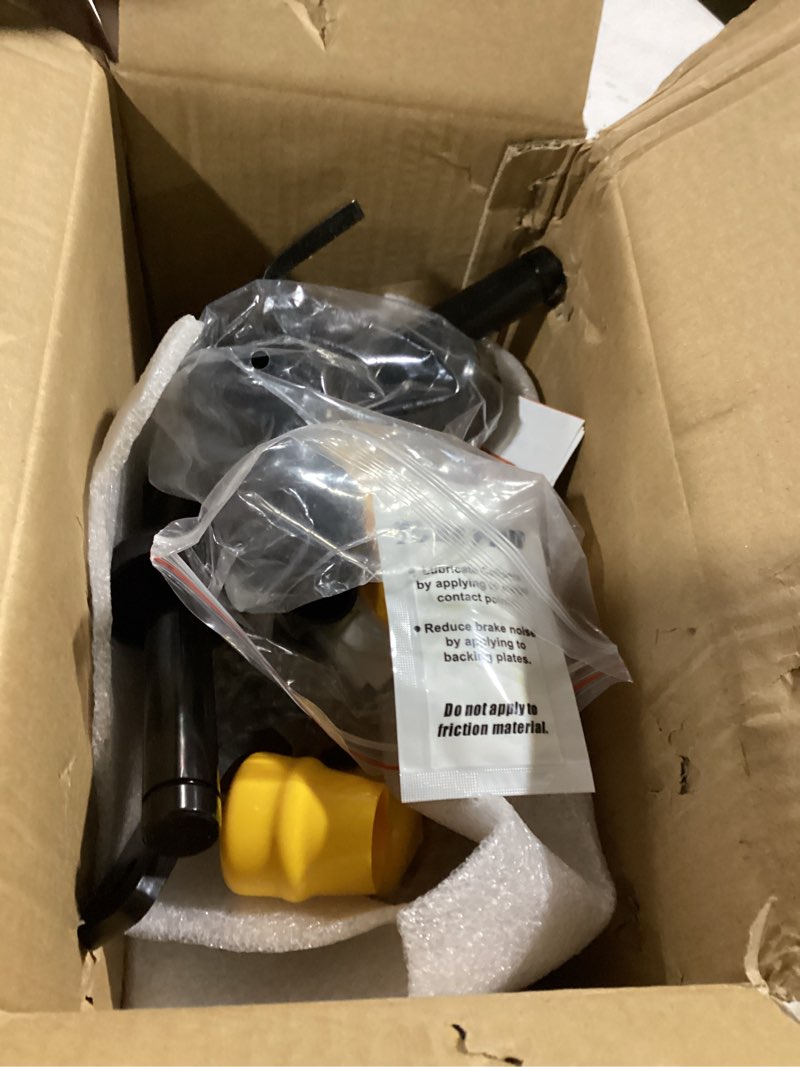 Condition photo showing Good Condition for 532403087 532403088 front axle steering spindles & front wheel bearing rh/lh 596873701 596873601 compatible with craftsman poulan husqvarna replace 403087 194743 403088 194744