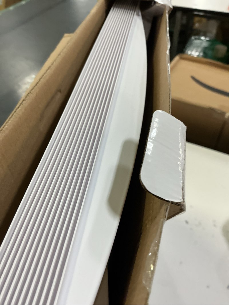 Condition photo showing Good Condition for art3d 19.7" x 19.7" (pack of 12) wall panel wave, white white 19.7" x 19.7"