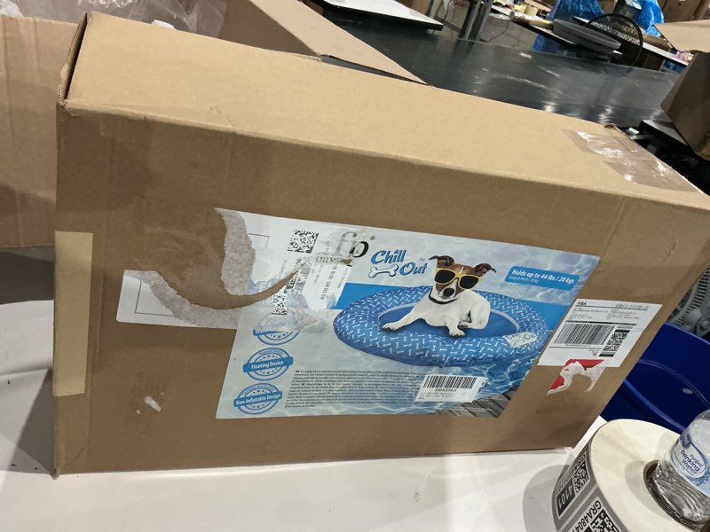 Condition photo showing New/Like New for all for paws dog float for pool no need to inflate pool float for dogs dog float raft dog swimming float non inflatable stay dry float for large dogs
