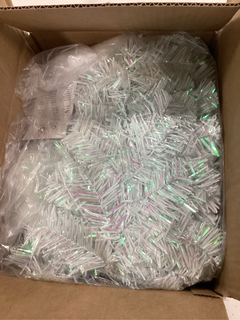 Condition photo showing Good Condition for Clever Creations Artificial Christmas Garland Decoration, 9 Feet Long Premium Holiday Décor for Chri