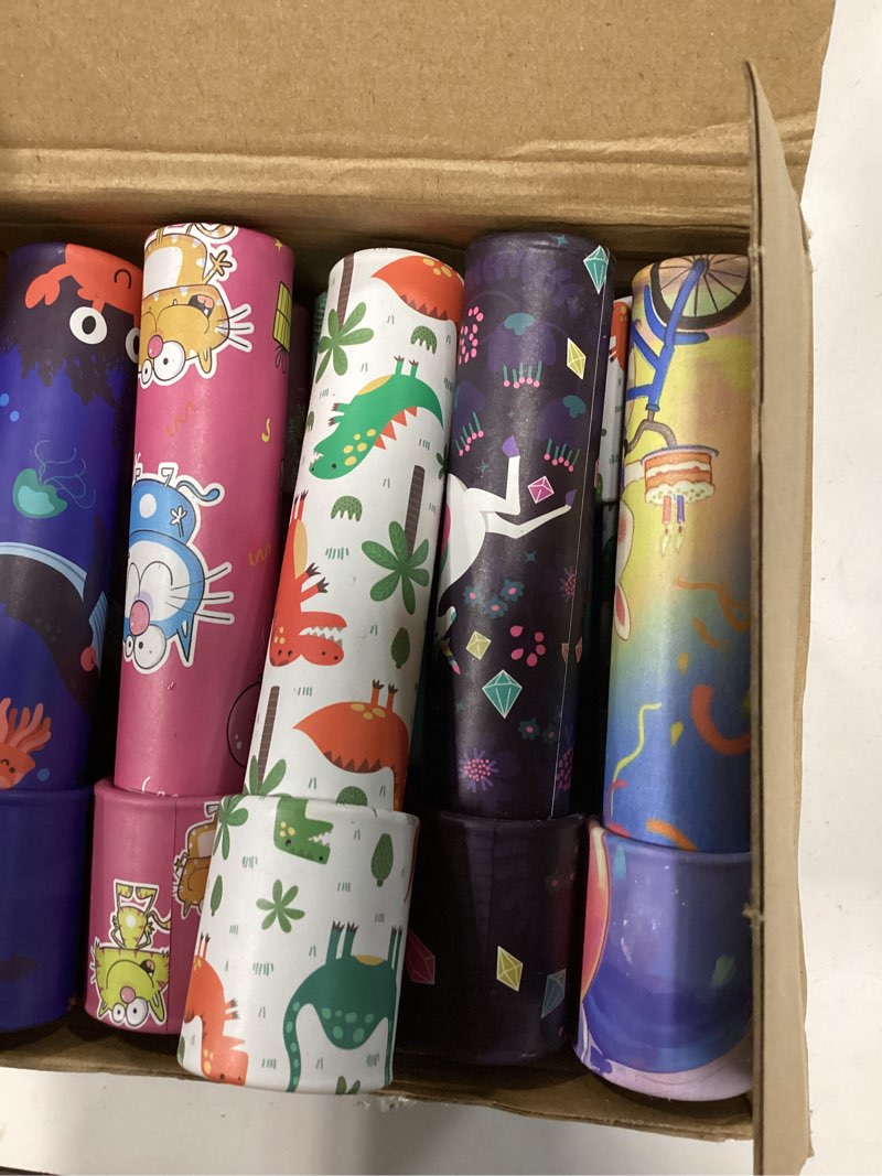 Condition photo showing Good Condition for chengu 30 pcs kaleidoscopes for kids, mini kaleidoscope kit party favors for kids school classroom prizes, stock stuffers bag fillers(double style)