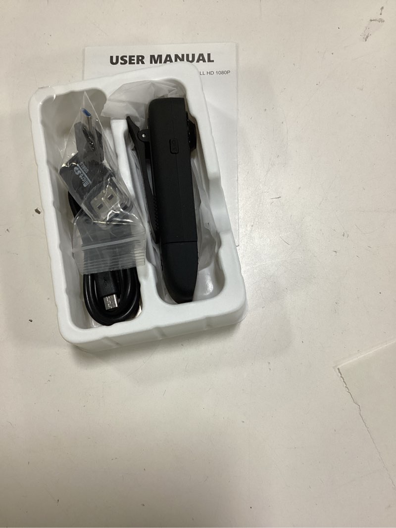 Condition photo showing Good Condition for Mini Body Camera with Audio & Video Recording - Small POV Cam 1080P with 64G Card - Wearable Personal Portable Cameras Recorder DV - Night Version Camcorder for Security Work Records Guard Traveling