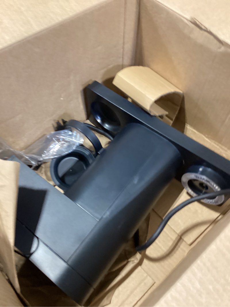 Condition photo showing As Is for chefman caffeinator single serve coffee maker, brew kcups & grounds, drip coffee machine with brew strength settings, iced coffee function, 48 oz. removable water reservoir midnight