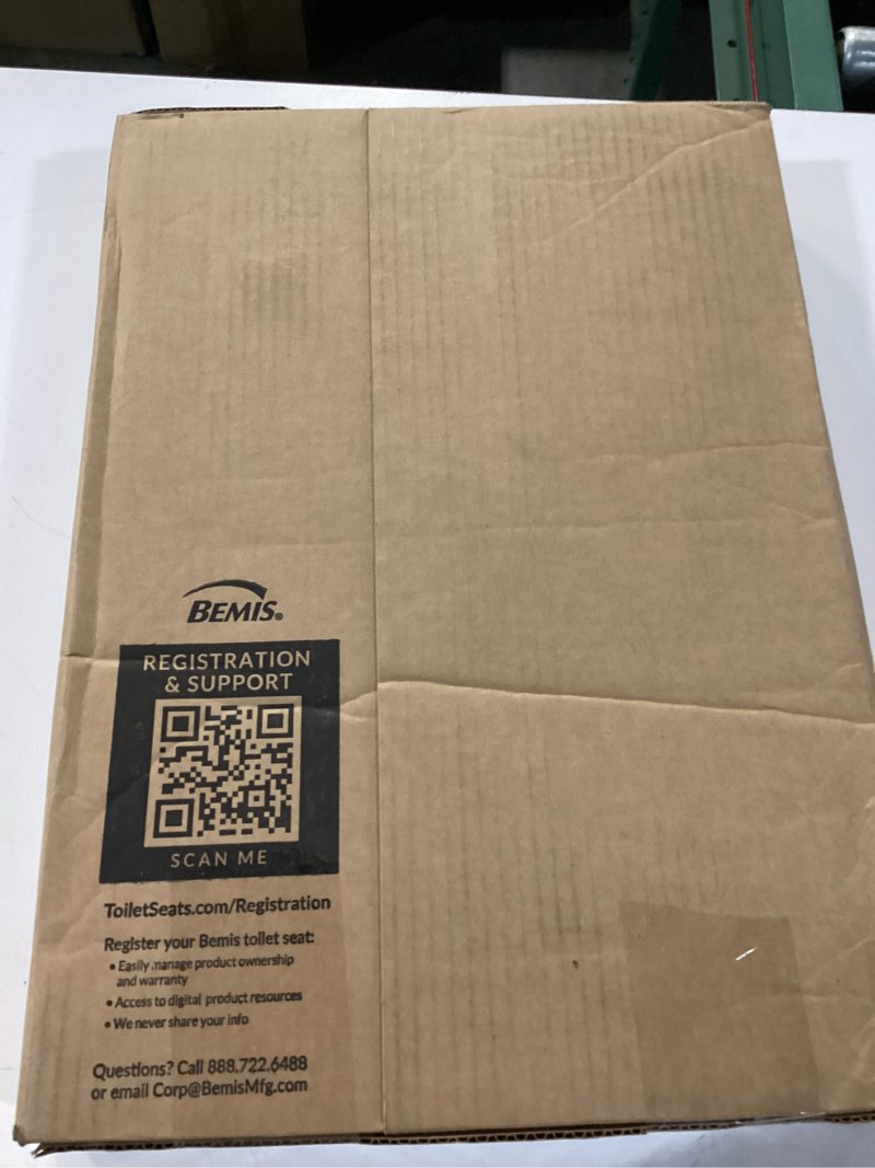 Condition photo showing New/Like New for mayfair nextstep toilet seat with built-in potty training seat, slow-close, removable that will never loosen, elongated, white elongated 2-in-1 toilet seat