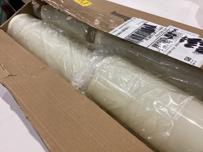 Condition photo showing Good Condition for homemory 12" x 5" large waterproof outdoor flameless candles with remote control and timer, battery operated flickering led pillar candles for outdoor larterns, porch, long lasting, set of 4 ivory 5"x 12", 4 pack
