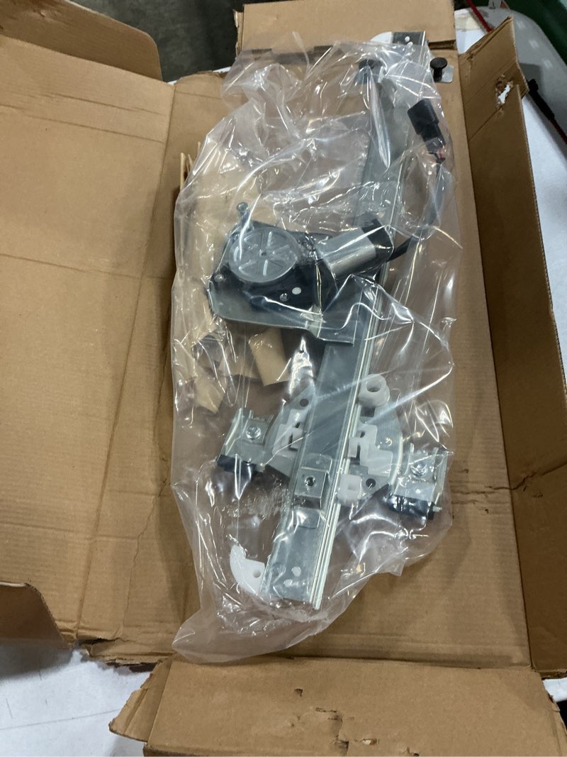 Condition photo showing Good Condition for trq rear driver side power window motor and regulator assembly compatible with 14-18 chevrolet silverado 1500 19 silverado 1500 ld 15-20 tahoe 14-18 gmc sierra 1500 19 sierra 1500 limited wra38002
