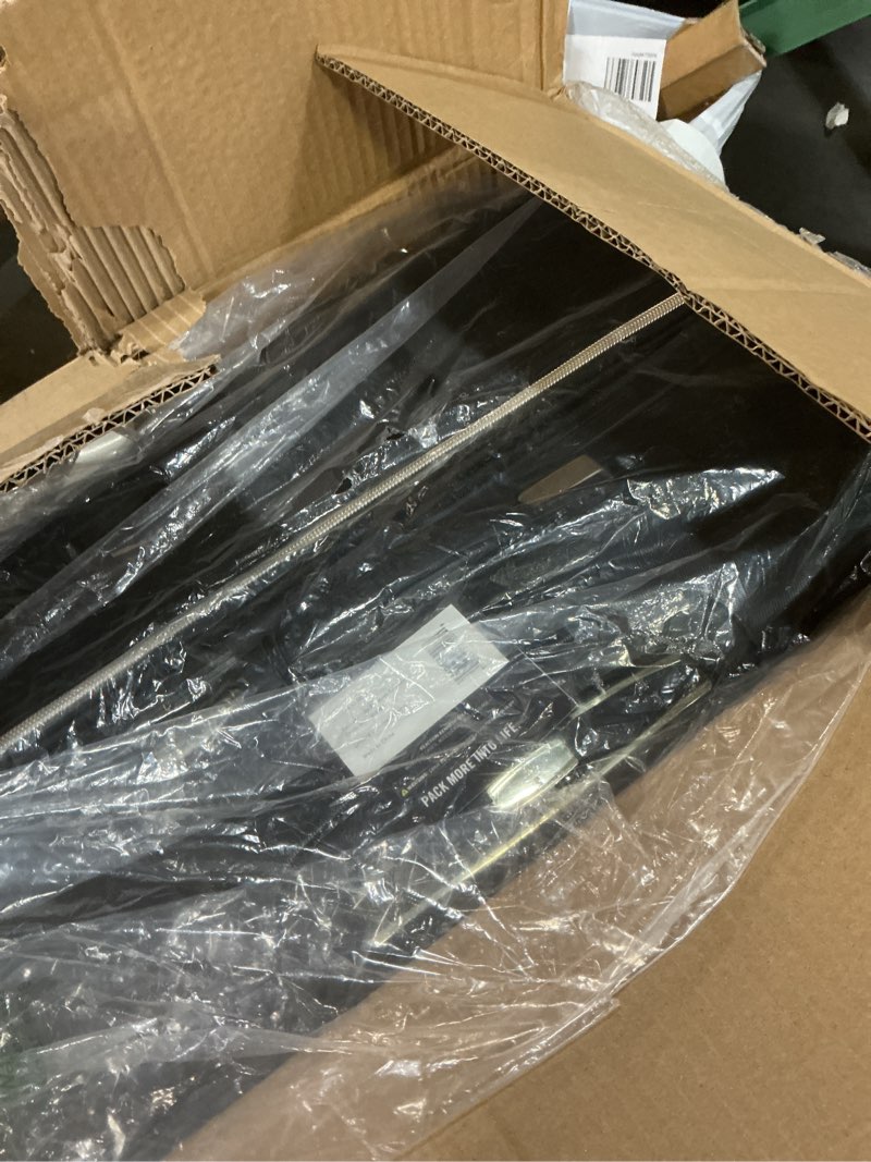 Condition photo showing Good Condition for Kenneth Cole REACTION Madison Square Lightweight Hardside Chevron Expandable Spinner Luggage, Black, (28-Inch Checked) 28-Inch Checked Black