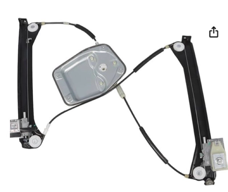 Aspaton 1Q0-837-462-G Front Right Passenger Side Power Window Regulator Compatible with Eos 2008 200