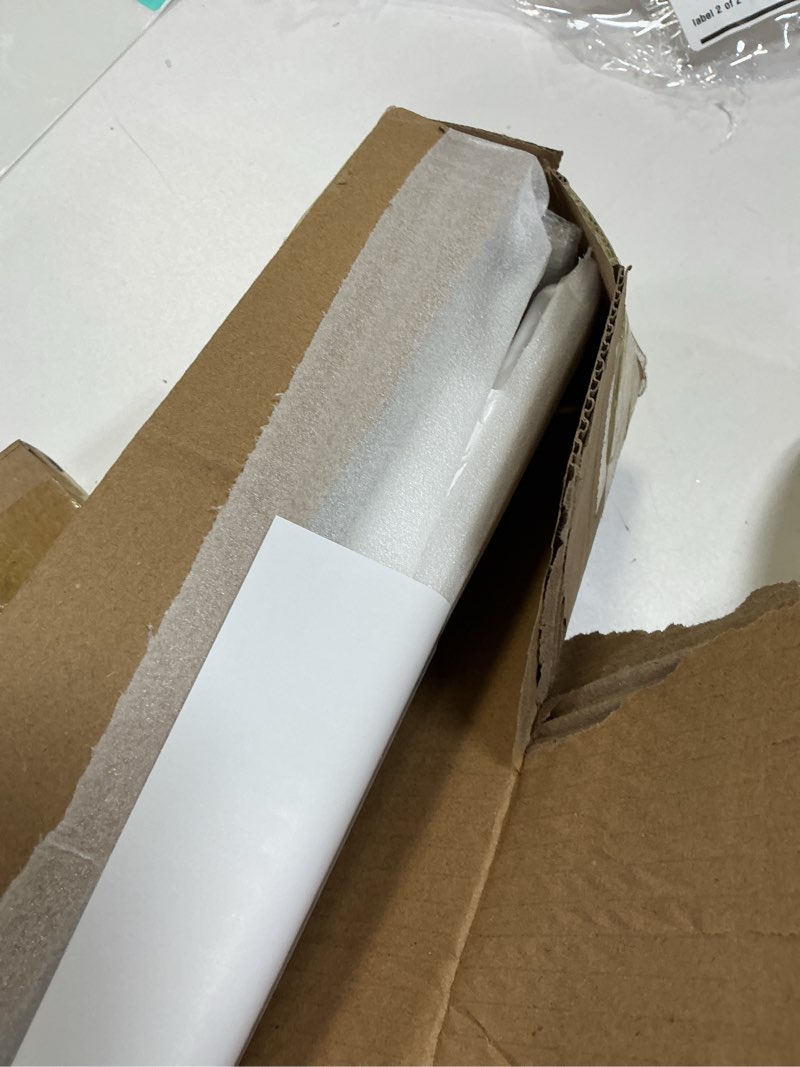 Condition photo showing New/Like New for 10 Pcs Peel and Stick Door Moulding Trim Kit Premade Wall Moulding Panels Flexible Self Adhesive 3D Wainscoting Panels for Mirror Window Frame Decor (Top 22"x36" and Bottom 22"x24") 1 Top 22"x36" and Bottom 22"x24"