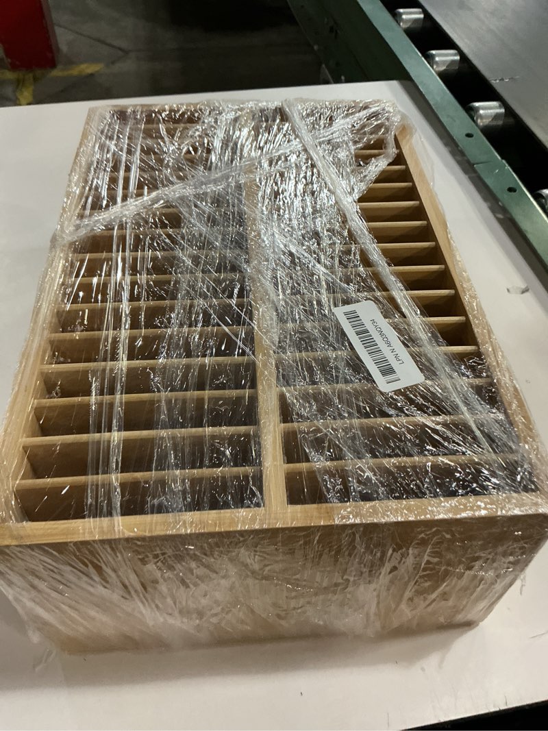 Condition photo showing Good Condition for Ohuhu Bamboo Marker Organizer, Desktop Storage Hold 224 Markers for Honolulu Oahu Series of Ohuhu Markers, Pens Pencils Stationary Organizer Holder with 32 Compartments for Classroom Office Decor