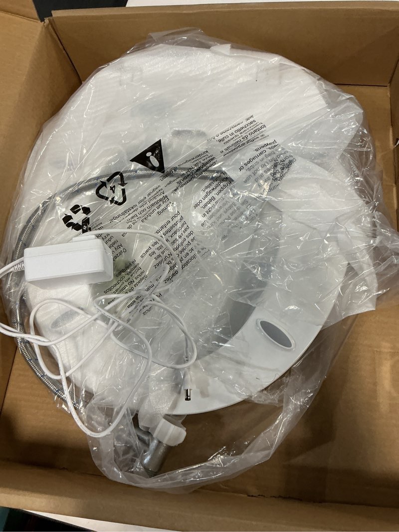 Condition photo showing Good Condition for Round Heated Toilet Seat with Night Light, Three Temperature Settings Heated Seat,70 in Power Cord, Fit Round Toilet, Cold Water Bidet Function Toilet Seat With Slow Close Round Heated Seat