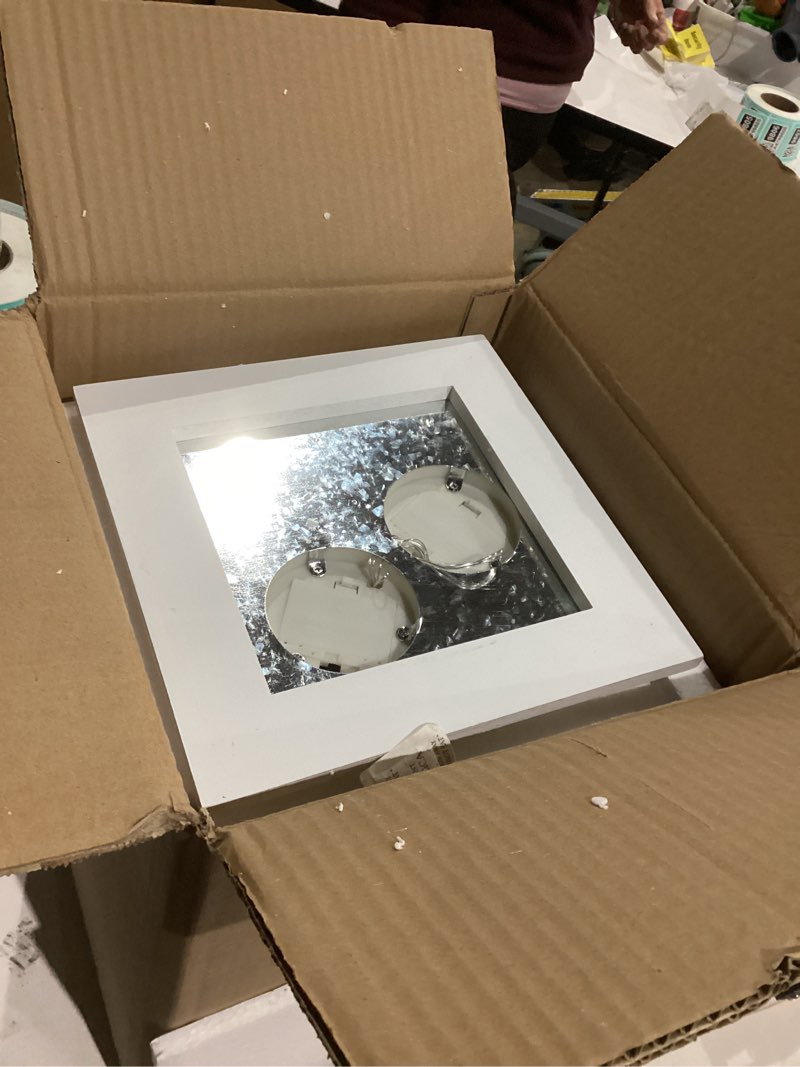 Condition photo showing As Is for Carson A Memory Pillar Candle Lantern